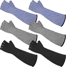 3 Pairs Arm Sleeves Cut Resistant Level 5