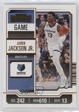 2023-24 Panini Contenders Bronze Game Ticket Jaren Jackson Jr #93 8d2