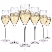 6X Geldermann Glas 0,1L Sekt Champagner Kelch FlöTe GläSer Secco Gastro Spritz