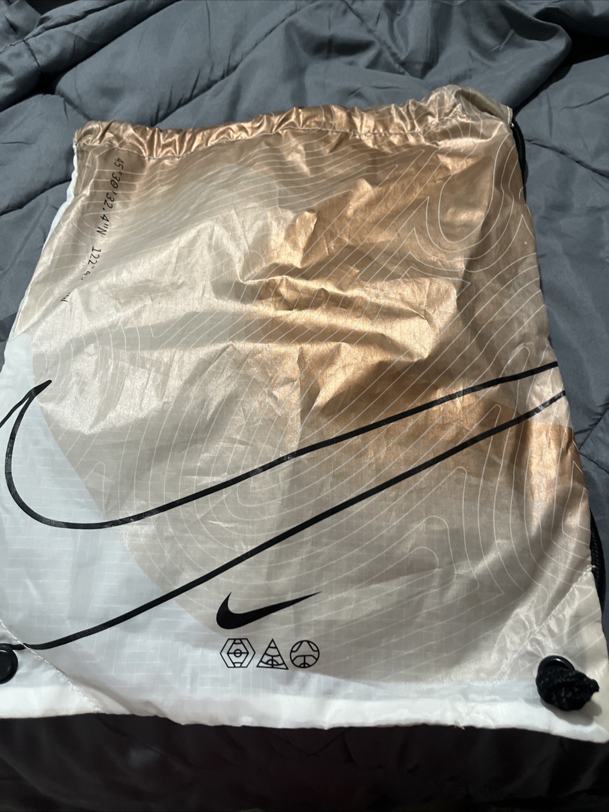 Nike Sporty Drawstring Backpack for Gym and Travel