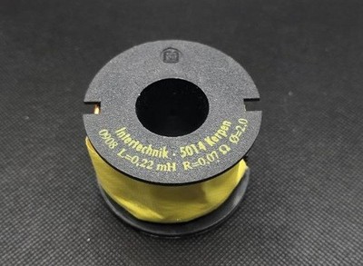 Intertechnik 0.22mH 0.07Ohm 2.0mm AWG 12 Air Core Inductor for Loudspeaker