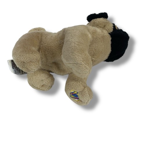 Webkinz Pug Puppy Dog Plush Stuffed Animal Toy Tan Black Ganz *No Code* small - Picture 7 of 12