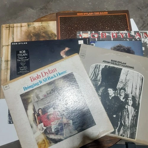 Bob Dylan lot of 6 vintage LPs