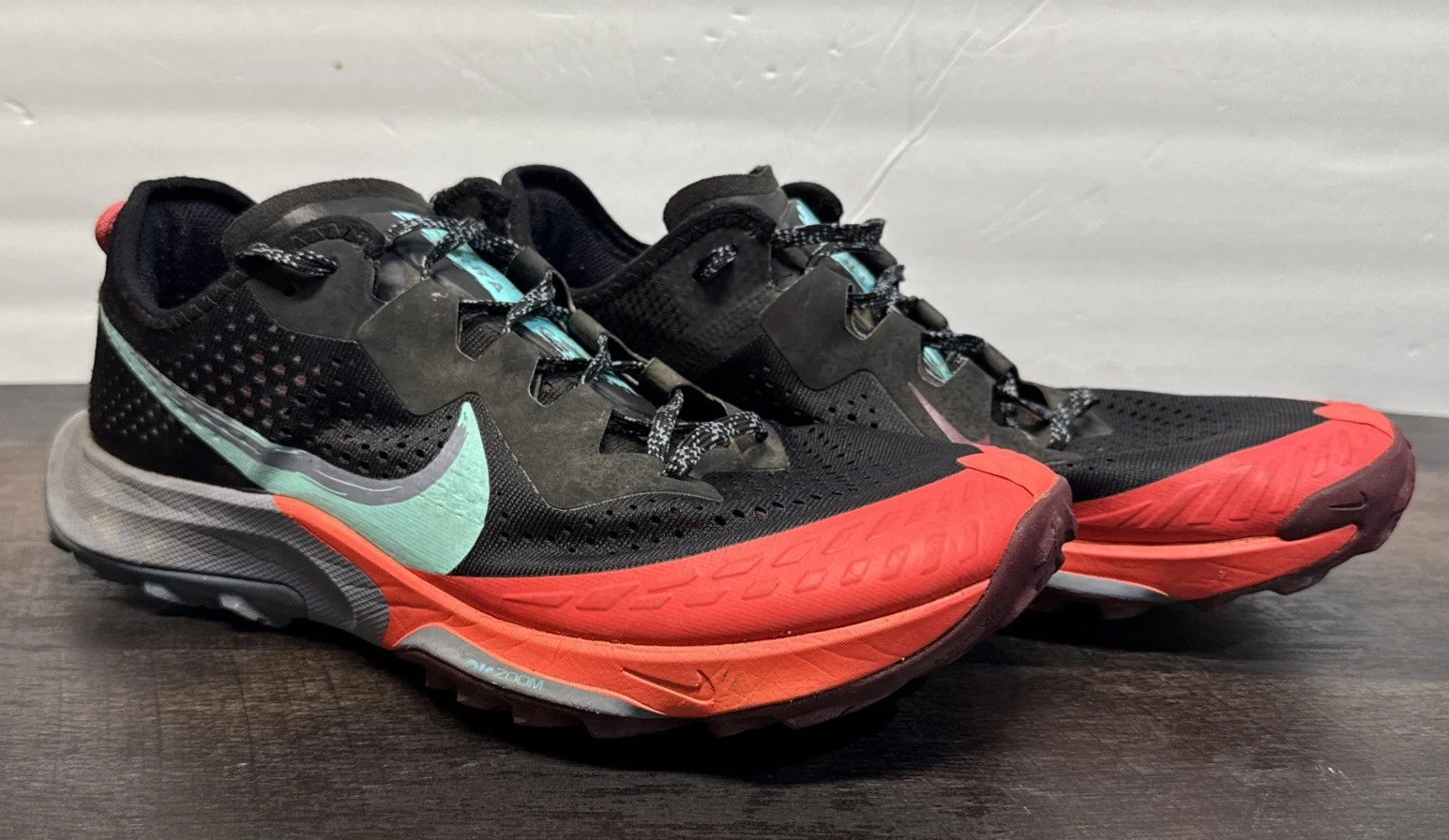 Nike Air Zoom Terra Kiger 7 Mens Trail Running Shoes Size 11.5 Black(CW6062-004)