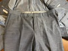 2025 LINEAGE Blue Gray Full Suit 40S Slim Peaked Lapel — photo 8
