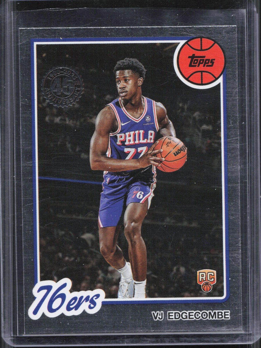 2025-26 Topps Basketball VJ Edgecombe 80BK-96 1980 Topps Rookie