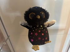 HYDE The Halloween Owl Ty Beanie Boo Collection Plush Toy