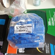 PLASTIC PACKERS WEDGES U SHIMS 50mm x 100mm - 3 mm 1,1.5,2,3,4,5,6,10mm