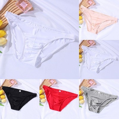 Ice Silk Comfort Herren Sexy Seidig Niedrige Taille Slip in für trend Farben