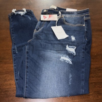 KanCan  jeans Mid Rise Super Skinny 3XL Dark Blue