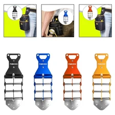 Quick Release Tool Belt Buckle Sturdy Stainless Steel Axle Belt Attachment