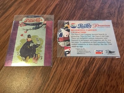 PEPSI-COLA PREMIUM DIE CUT DC1 CARD 1996 DART FLIPCARDS