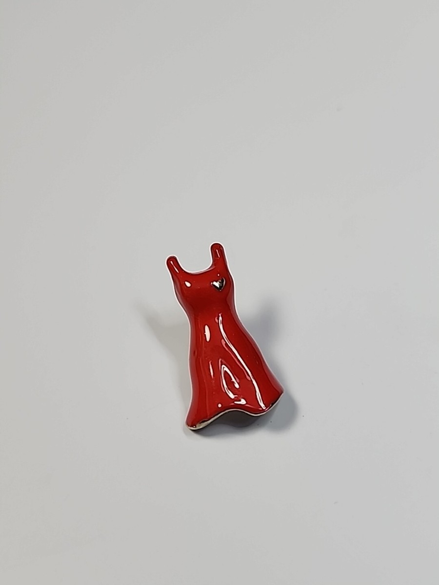 february red dress month Red Dress Lapel Pin February Heart Disease & Stroke Awareness Month