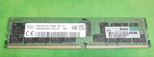 HP SKhynix 32GB DDR4 2Rx4 PC4-3200AA HMA84GR7DJR4N-XN T8  ECC Server Memory  @ Q