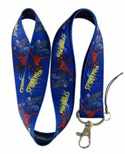 Spider-Man Blue Lanyard Keychain ID Badge Holder