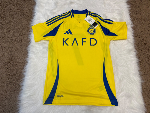 JP0459 Adidas Al Nassr Cristiano Ronaldo Home 24/25 Size Small Authentic Jersey