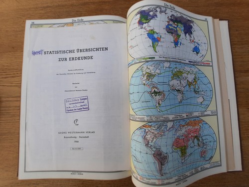 DIERCKE Weltatlas 1966 - Bild 6 von 6