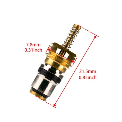 Valve Core Adapters & Quick Connectors 10pcs for Citroën/Peugeot/Ford/Volvo/Saab - Picture 5 of 6