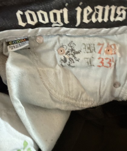 Coogi Jeans Women Size 7/8 Blue Studded Thick Stitched Flap Pockets RN# 121510 - Picture 10 of 11