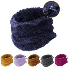 Winter Fleece Neck Warmer Gaiter Balaclava Ski Face Mask Scarf Windproof Bandana