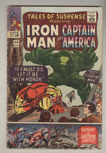 Tales of Suspense #69 September 1965 G/VG Titanium Man