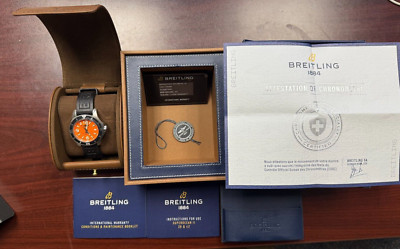 Breitling Superocean Stainless Steel Watch A17366