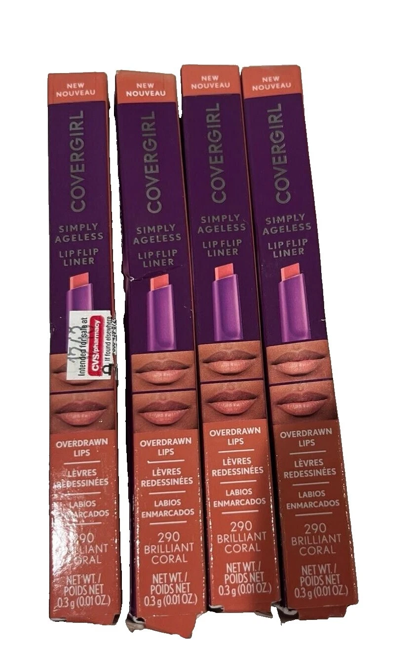 Forros de labios Rosa COVERGIRL de larga duración