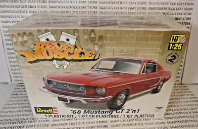 2008 REVELL '68 MUSTANG GT FASTBACK ''2-N-1'', 1:25 MODEL #85-4215, NEW & SEALED