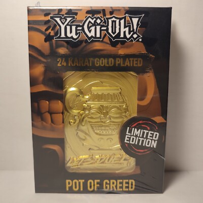 pot of gold yugioh card Amazon.com: Yu-Gi-Oh! Limited Edition 24K Gold Plated Collectible