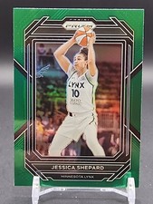 Jessica Shepard - 2023 Prizm WNBA - Green Prizm #33 - Minnesota Lynx