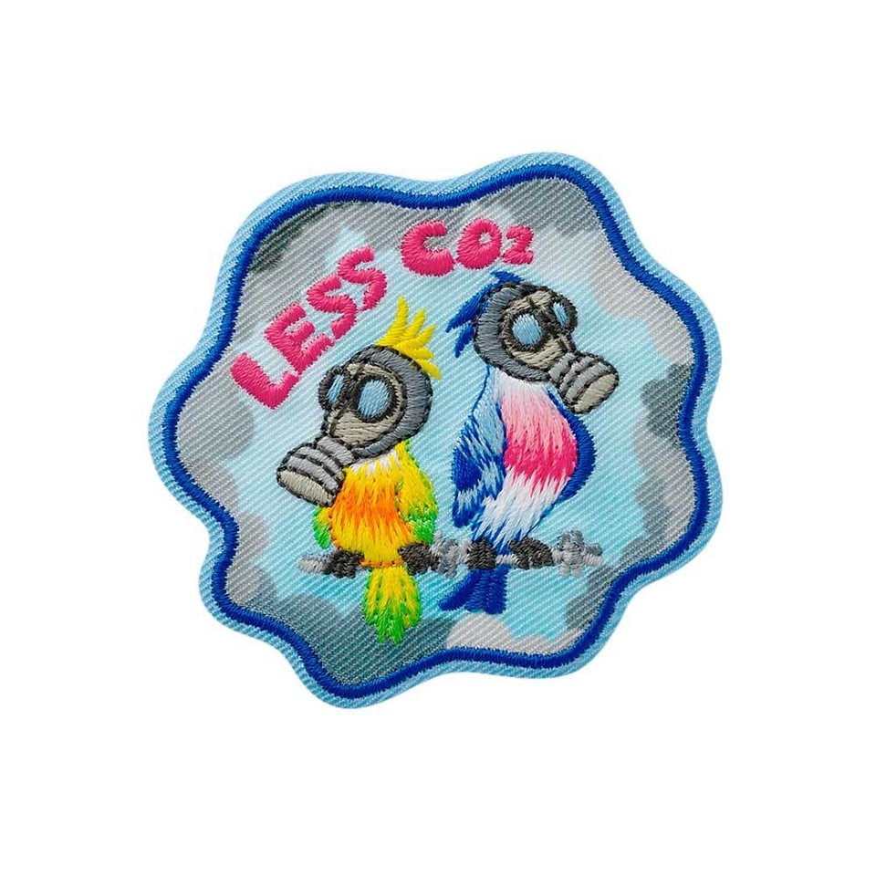 Mono-Quick Pferdekopf Applikation - Bügelbild Aus Recycelten PET Flaschen