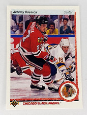 1990-91 Upper Deck Hockey Jeremy Roenick RC #63 Chicago Blackhawks NHL Coyotes