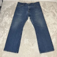 Levis 517 Jeans Mens 38x30 Blue Denim Faded Boot Cut Western Workwear Y2K Skater