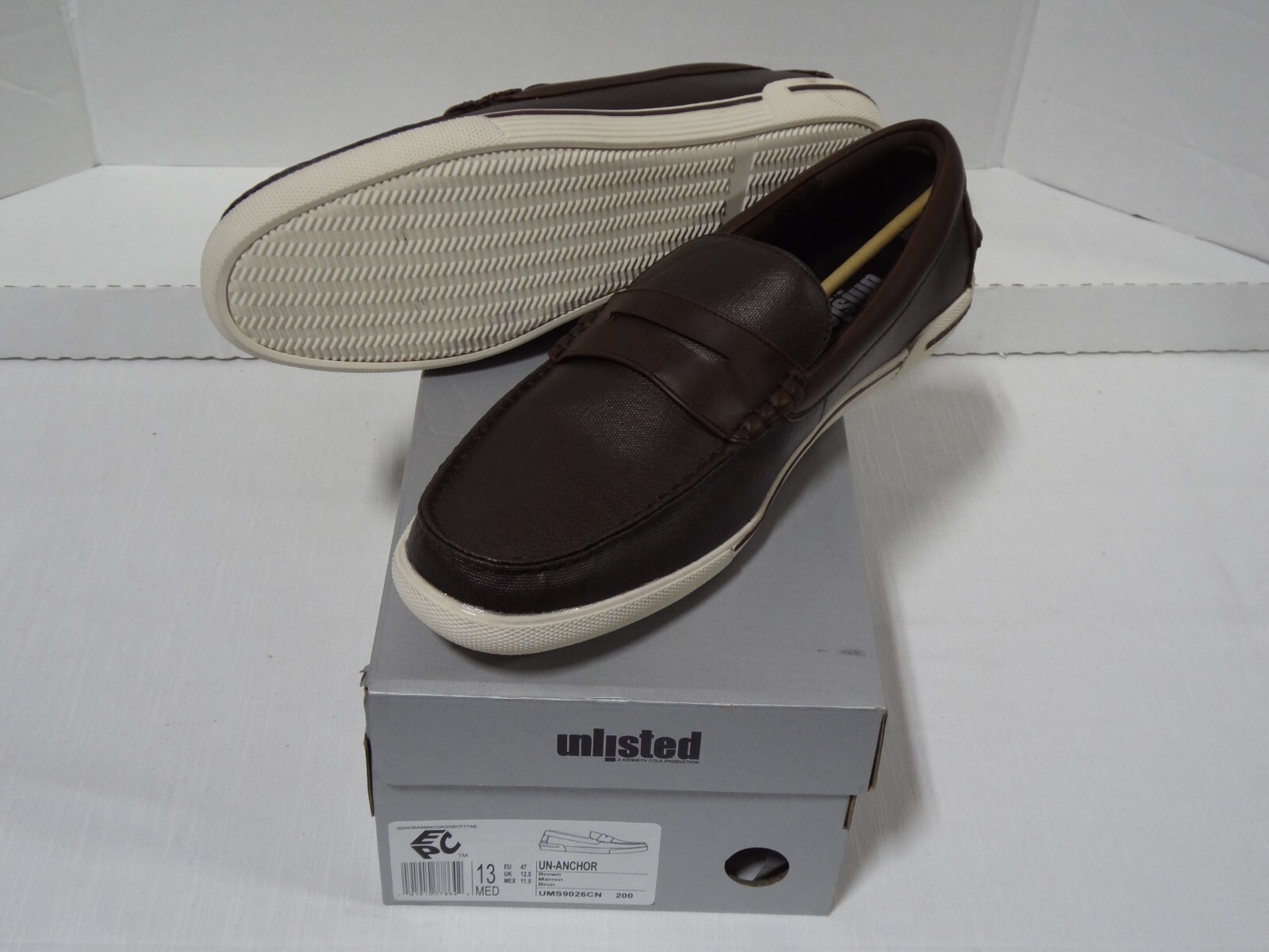 Kenneth Cole Men's Casual Boat Shoes 