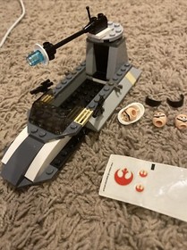 Lego #7668 ~ Star Wars: Rebel Scout Speeder Nearly Complete New Stickers