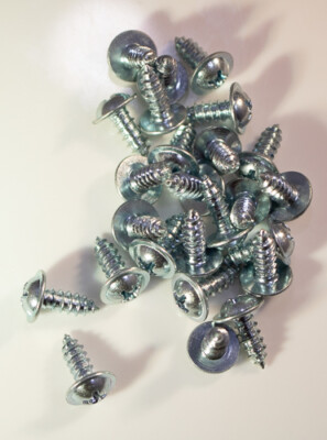 GM Trim Screws Phillips Washer Head 8 x 7/16'' 3/8 OD Washer 50 Pcs