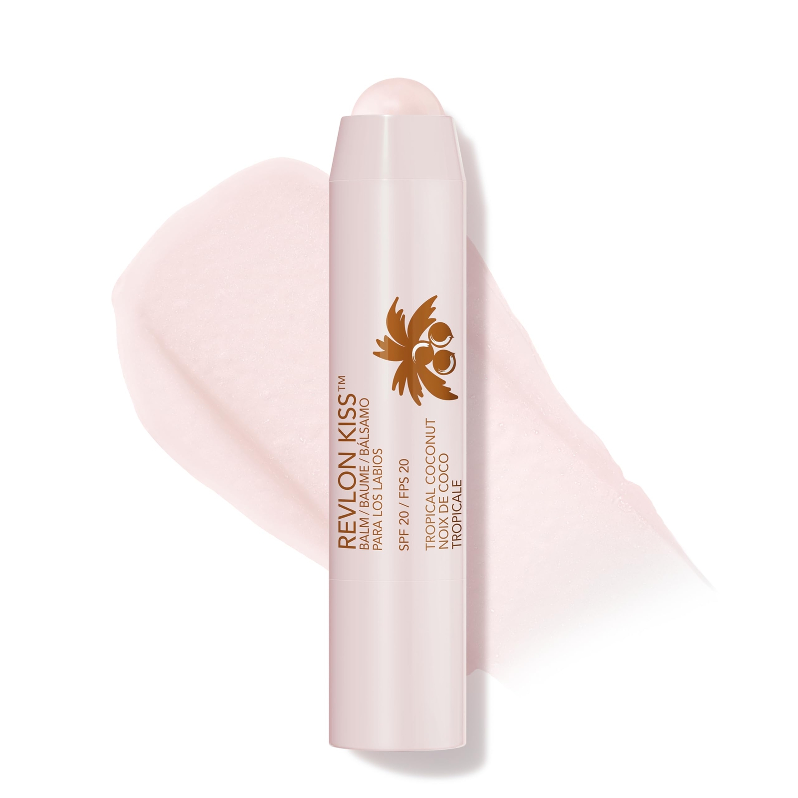 Revlon Kiss Tinted Lip Balm SPF 20 in Tropical Coconut 0.09 Oz-image
