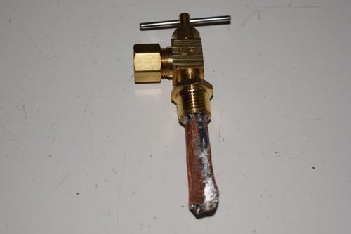 48-52 Ford truck pickup fuel tank shut-off valve + bushing w/screen NEW 49 50 51 - Picture 7 of 18