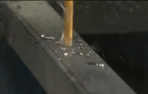 2 HANDRAIL Core Drill 6 " rusty Post Repair No welding slips inside 1" RAILINGs - Picture 7 of 11