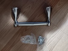 Signature Hardware PF03PHBN Brushed Nickel Toilet Paper Holder