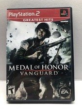 Medal of Honor: Vanguard (PlayStation 2, 2007) Complete Tested Working Free Ship