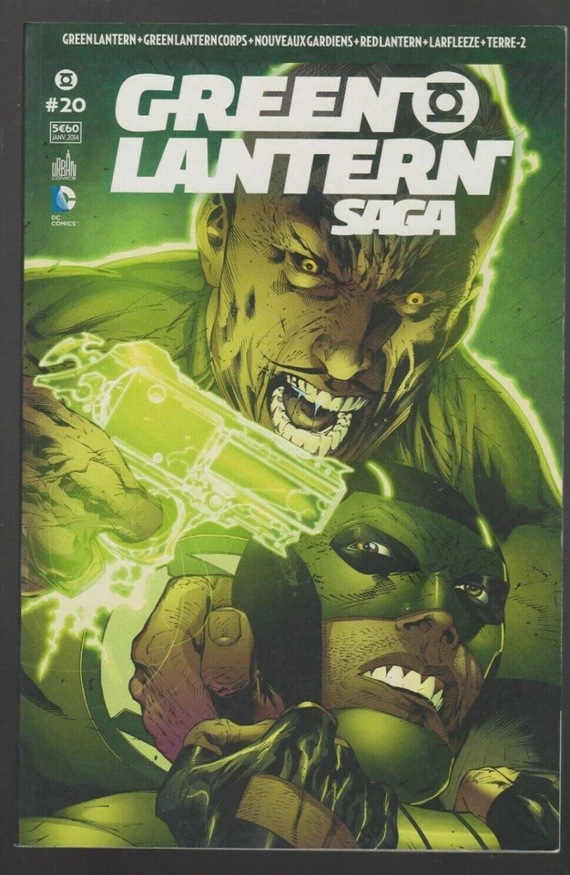 GREEN LANTERN SAGA N°20 DC Comics Urban Comics janvier 2014 - Photo 1/1