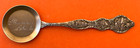 Fancy Walrus Skagway Alaska Gold Mining Bowl Sterling Silver Souvenir Spoon