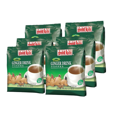 Ginger Drink - 120 Sachets Packed in 6 Bags