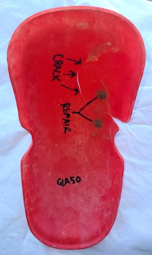 Honda QA50 OEM Front Fender Tire Hugger Mud Guard SEE NOTES 61100-129 - Picture 6 of 7