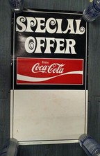 Vintage Coca Cola Special Offer Store Sign Poster
