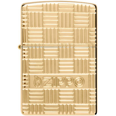 Zippo Pocket Lighter Armor Deep Carve Zippo Design High Polish