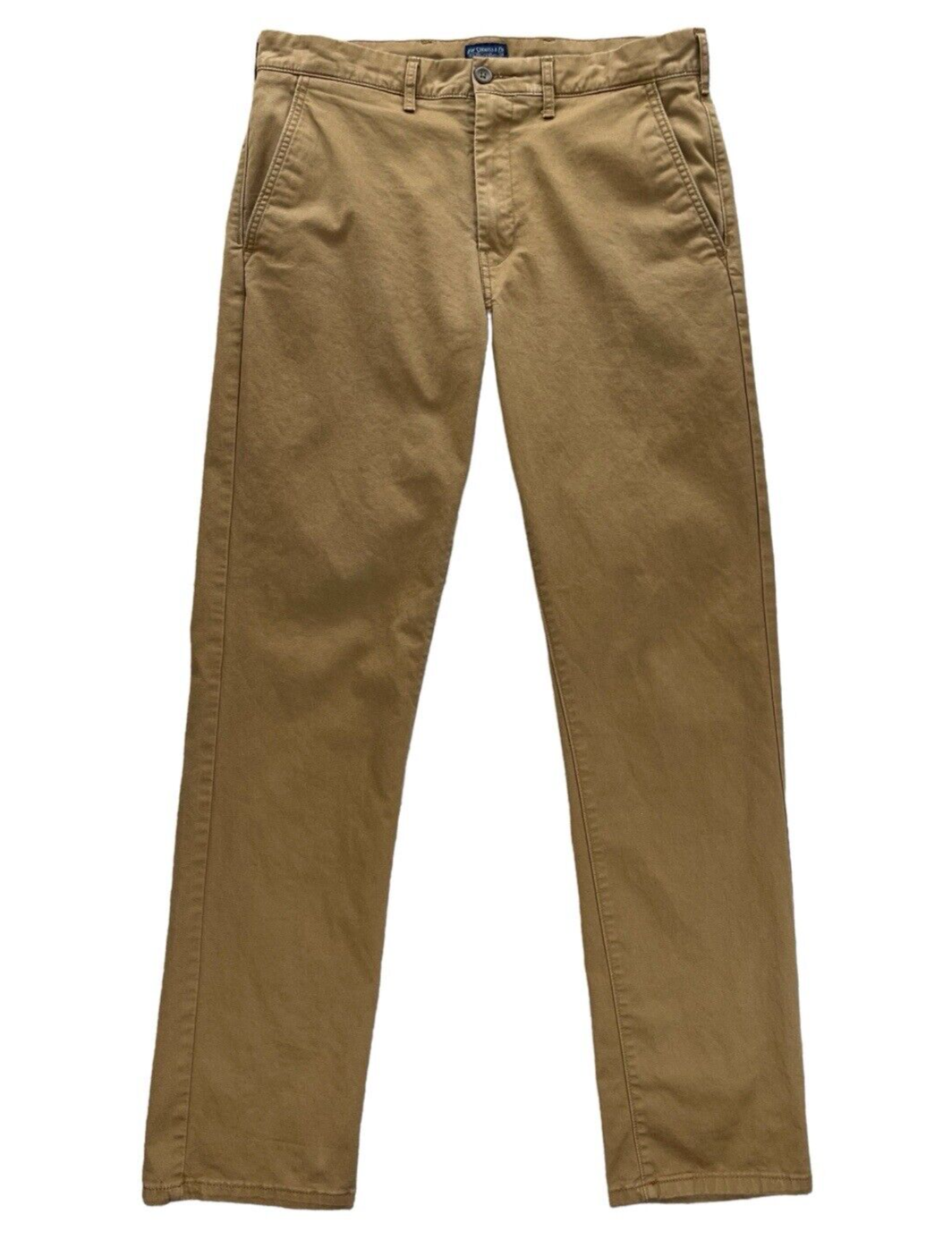Levi's Straight Stretch Chino Men's 33/34 (Fits 34x32) White Tab in Brown Twill