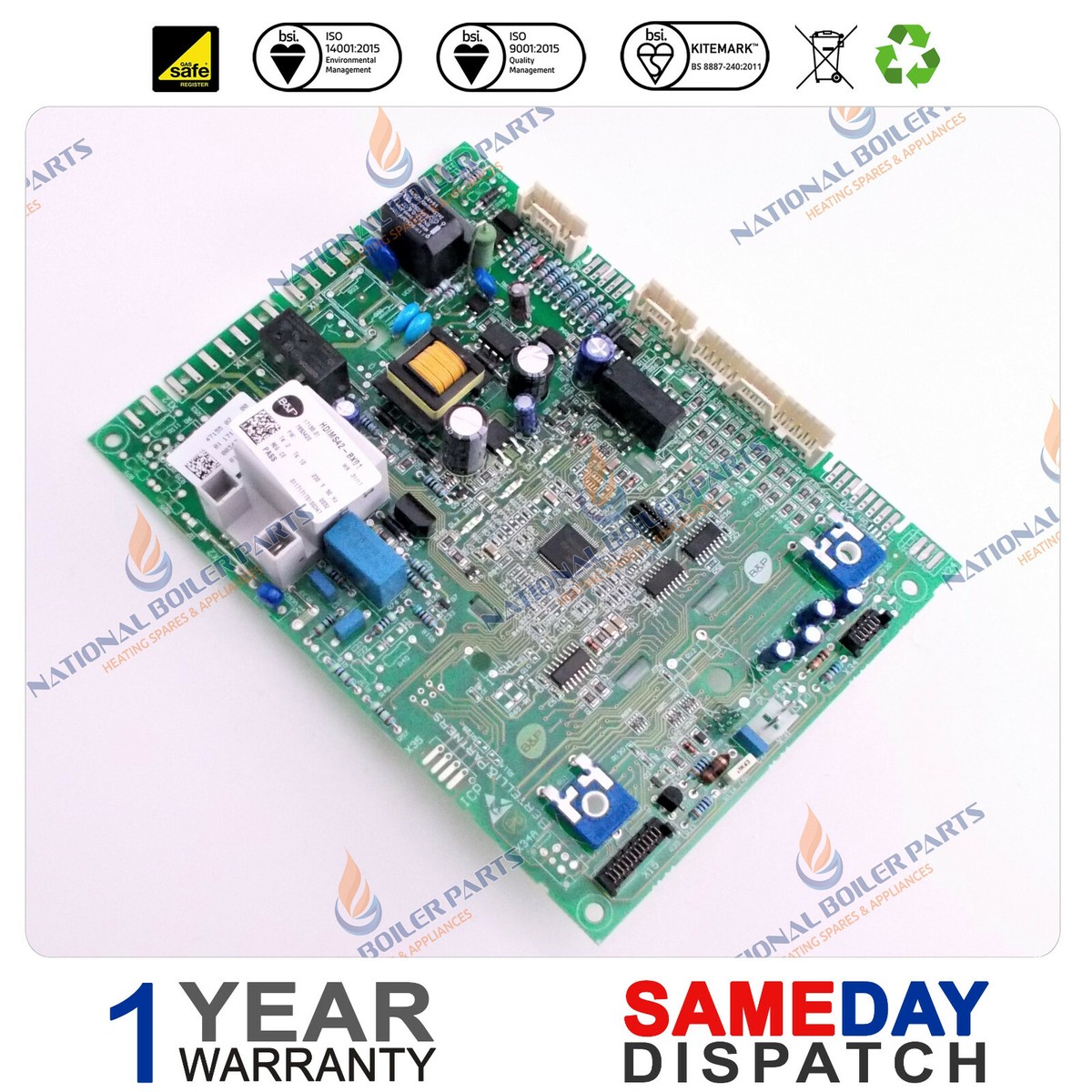 BAXI COMBI 624 630 636 825 830 836 BOILER PCB 7688421 | eBay