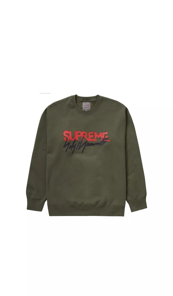 Supreme Yohji Yamamoto Crewneck Olive M-